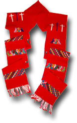 image of red stole